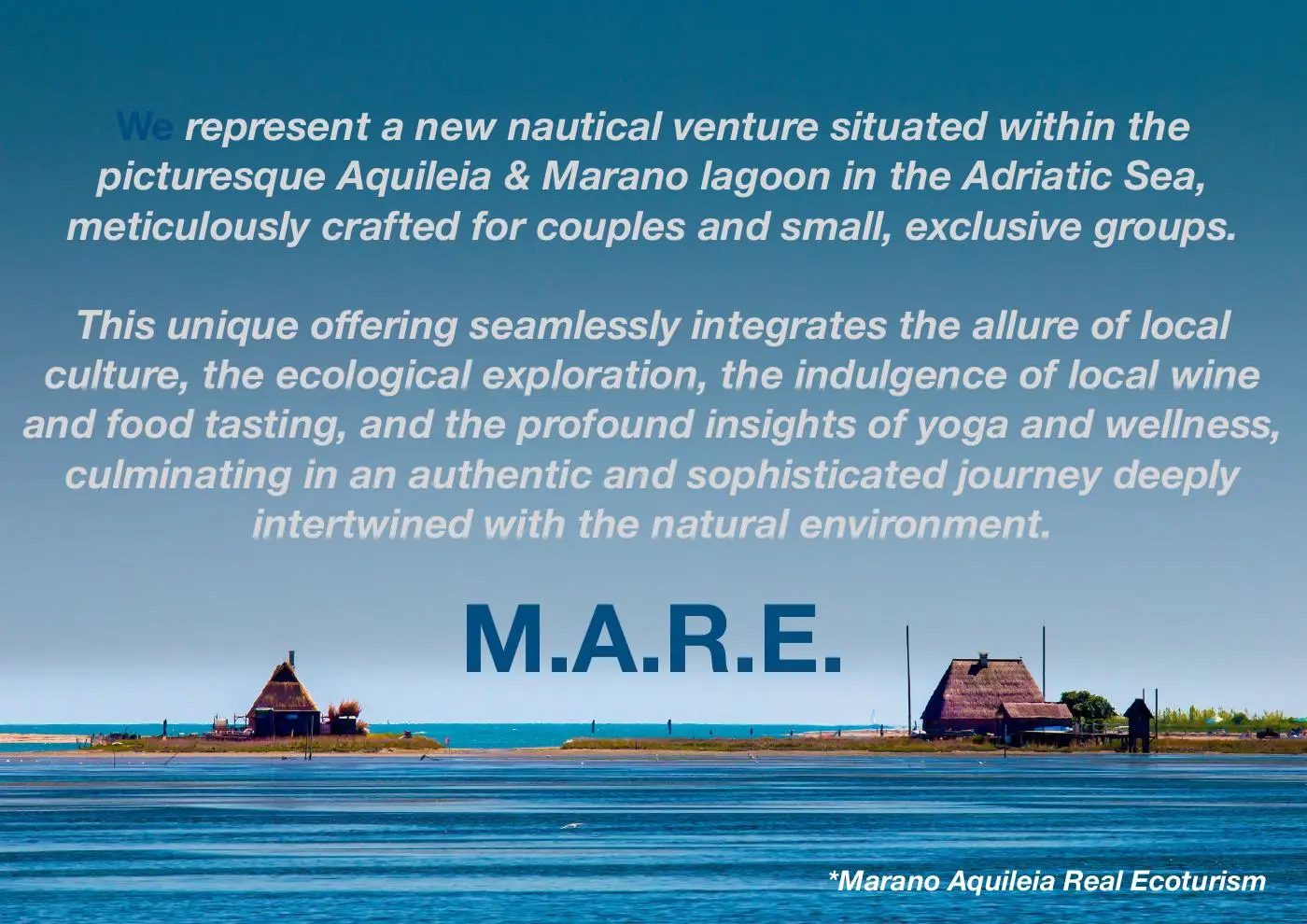 M.A.R.E. pitch deck, slide 1 of 11